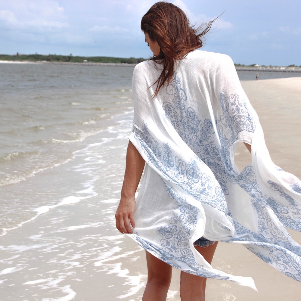 Printed Kimono